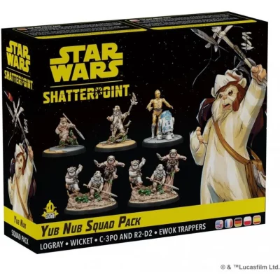 ATOMIC MASS GAMES SW Shatterpoint : Yub Nub Squad Pack -  Jeu de soci&eacute;t&eacute; - AMGSWP39ML 