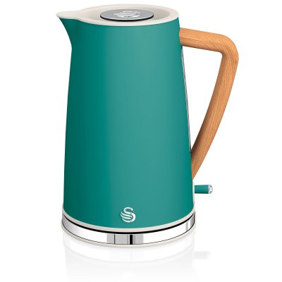 SWAN  Bouilloire &eacute;lectrique 1,7L Ultra Rapide Sans Fil Design Moderne Nordic 2200W  SK14610GRENEU