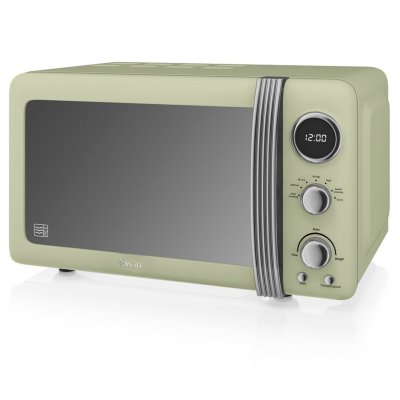 SWAN  Retro SM22030GNEU Micro-ondes 20L 800W Vert