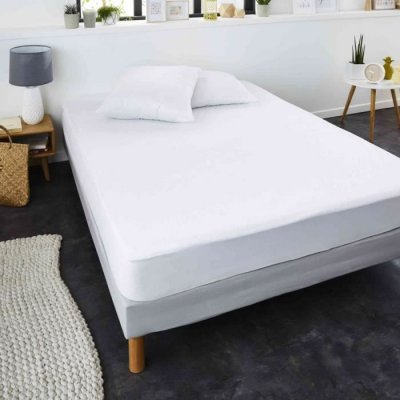 SWEET NIGHT SweetNight Prot&egrave;ge-matelas imperm&eacute;able souple et absorbant 140x190/200