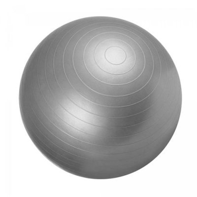GORILLA SPORT Swiss ball - Ballon de gym 75cm Gris