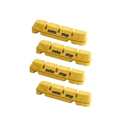 SWISSSTOP Swiss stop flash pro patins de frein compatible shimano sram jaune