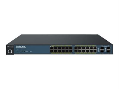 ENGENIUS Switch 24p Gigabit Poe+ 410w & Ctrl 50 Bornes Wifi