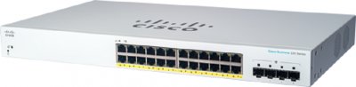 CISCO Switch >   Switch  CBS220 SMART 24-PORT GE POE