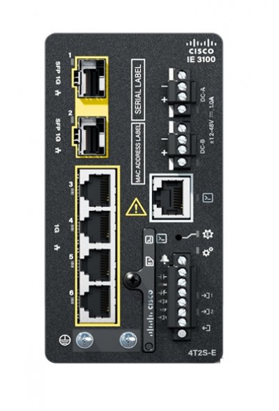CISCO Switch >   Switch  IE3100 W/4GE COPPER 2GE SFP