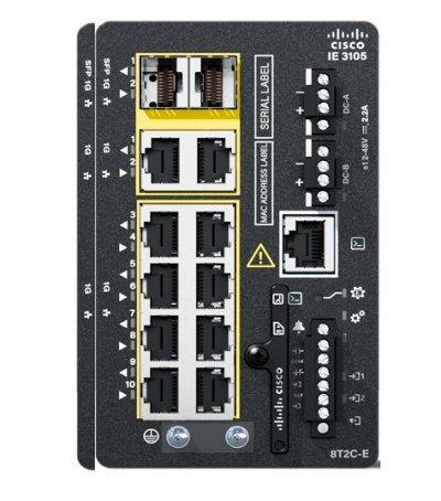 Switch > Cisco Cisco Switch Cisco IE3105 W/8GE COPPER 2GE COMBO