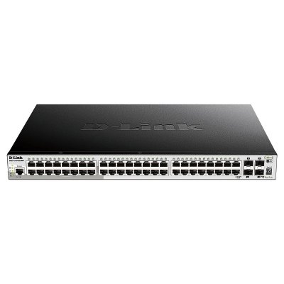 D LINK Switch > D-Link D-Link Switch D-Link 52-PORT SMART POE+ SWITCH