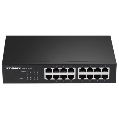 EDIMAX Switch  gs-1016 v2 gigabit ethernet 32 gbps