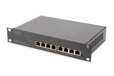 DIGITUS Switch ethernet CONECTICPLUS rackable 10' 8 Ports Giga manageable