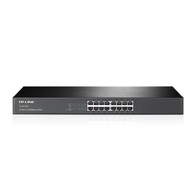 TP LINK Switch ethernet tplink tlsf1016 16 ports rj45 10/100 mbps rackable