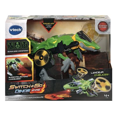 VTECH Switch & Go Dinos Switch & Go Fire - Pulsor, Le Super Th&eacute;rizinosaure