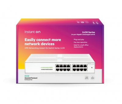 HPE Switch  aruba instant on 1430 16g