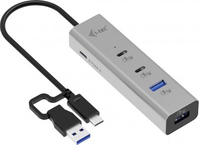 I TEC Switch > i-tec i-tec Switch i-tec I-TEC METAL HUB USB-C/A PD 85W