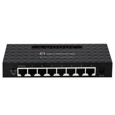 LEVEL ONE Switch  No Gestion 8p 10-100-1000