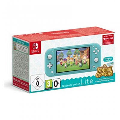 Switch Lite Turquoise +Animal Crossing New Horizon