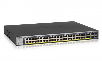NETGEAR Switch >   Switch  52PT GE POE+ SMART SWITCH