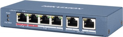 HIKVISION Switch POE  DS-3E0106HP-E 4 Ports 10/100 Mb/s 60W 301801345