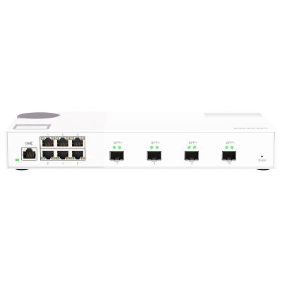 QNAP Switch >   Switch  QSW-M2108-2S 6P2.5GBPS 4P10GBPS