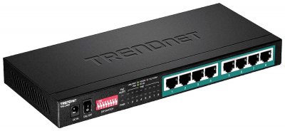 TRENDNET Switch r&eacute;seau  TPE-LG80 10 / 100 / 1000 MBit/s fonction PoE