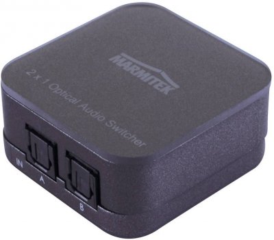 MARMITEK Switch toslink 2 ports  08202 noir