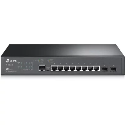 OMADA Switch TP-Link SG3210  JetStream 8 ports Gigabit L2+ avec 2 slots SFP
