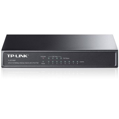 TP LINK Switch TP-Link TL-SF1008P 8 Port Fast Ethernet PoE