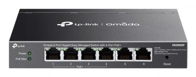 TP LINK Switch > TP-Link TP-Link Switch TP-Link OMADA 6-PORT GIGABIT EASY