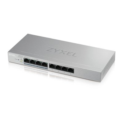 ZYXEL Switch >   Switch  GS1200-8HP v2 - 8 (ports)/10/100/1000/Avec POE/Manageable