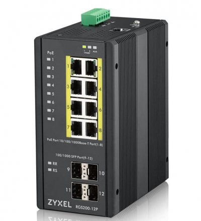 ZYXEL Switch >   Switch  RGS200-12P