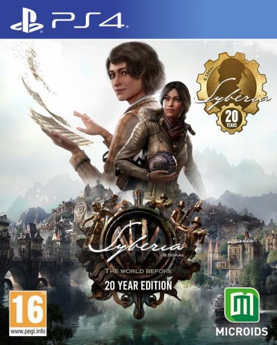 Syberia : the world before - 20 years edition - jeu ps4 3701529500503