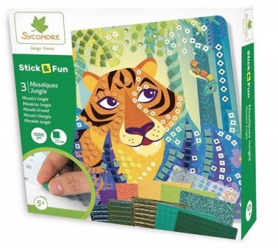 FAUJAS SAS Sycomore Stick'n Fun - Mosa&iuml;ques Jungle