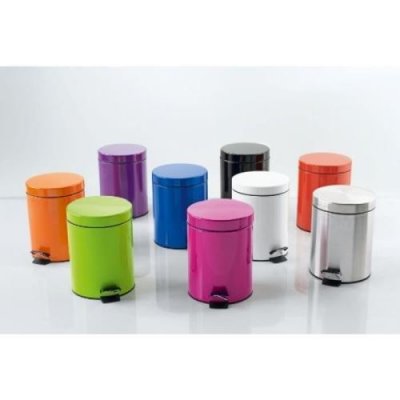 SYDNEY  poubelle salle de bain 25x17x22,5cm kiwi b00c1zv3ps