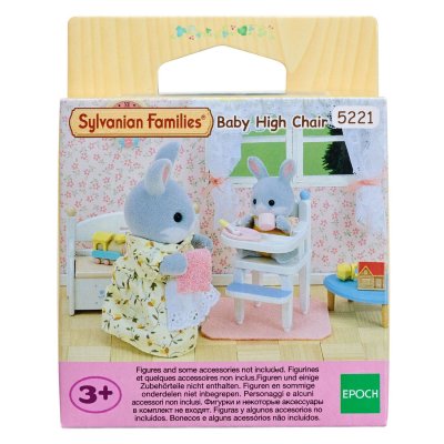 SYLVANIAN FAMILIES Sylvanian Chaise haute pour bebe