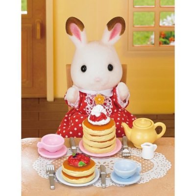 SYLVANIAN FAMILIES  5225 Set De Gouter Pancake - Le village