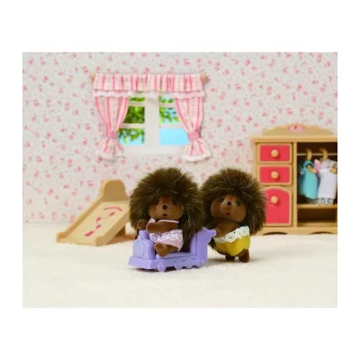 SYLVANIAN FAMILIES &reg; Figurine jumeaux h&eacute;rissons 5424