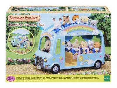 SYLVANIAN FAMILIES  Le bus arc en ciel