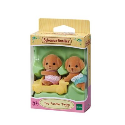 SYLVANIAN FAMILIES  - les jumeaux caniche AUC5054131054253