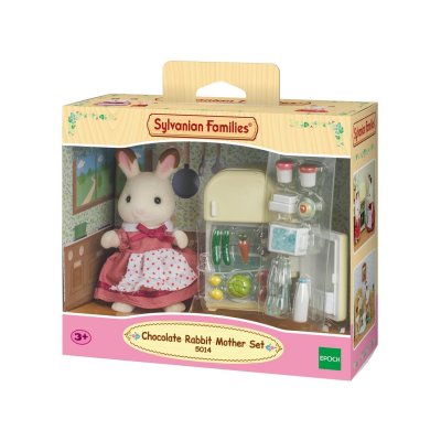 SYLVANIAN FAMILIES  - Maman lapin chocolat et Cong&eacute;lateur - 5014