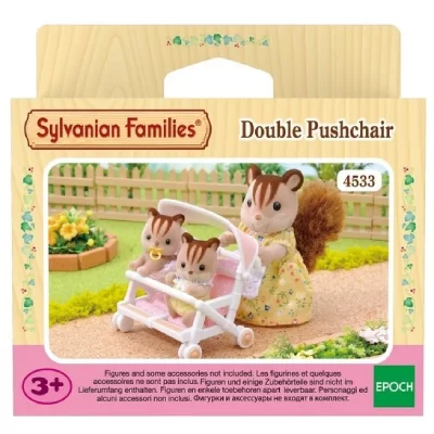 SYLVANIAN FAMILIES  - Poussette Double - 4533