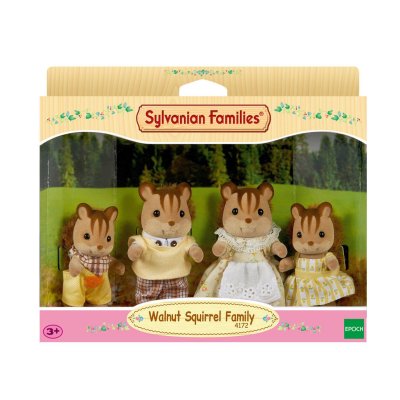 SYLVANIAN FAMILIES Sylvanian famille ecureuil roux gris