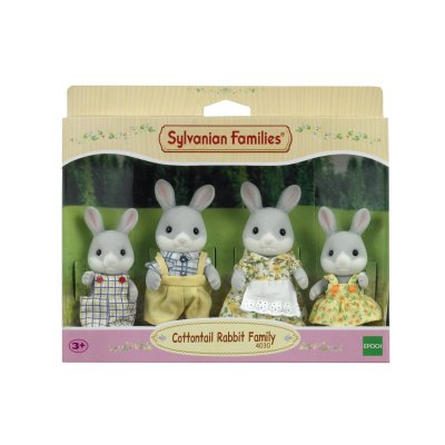 SYLVANIAN FAMILIES Sylvanian famille lapin gris new