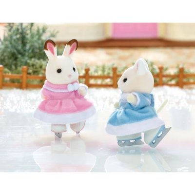 SYLVANIAN FAMILIES Sylvanian family 4108 : les amies patineuses