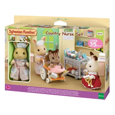SYLVANIAN FAMILIES Sylvanian infirmiere et accessoires