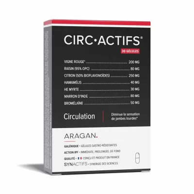 SYNACTIFS CIRCActifs circulation bo&icirc;te de 30 g&eacute;lules