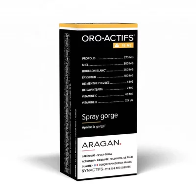SYNACTIFS  Oroactifs S Buc Fl Pulv/15Ml