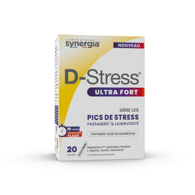 SYNERGIA  D-Stress Ultra Fort x20 Sachets