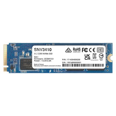SYNOLOGY  SNV3410 - SSD - 400 Go - PCIe 3.0 x4 (NVMe)