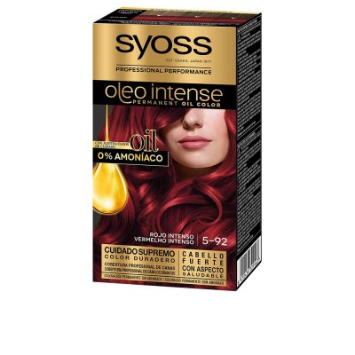 SYOSS  Olio Intense Tinte Sin Amoniaco 5.92 Rojo Intenso 50ml
