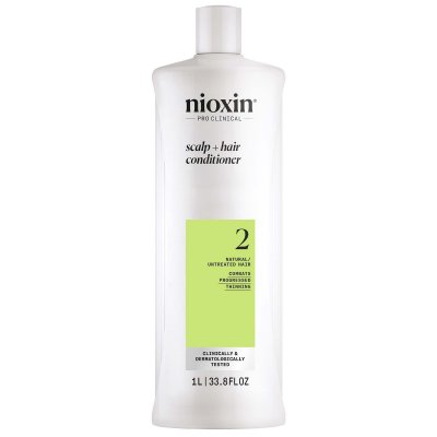 NIOXIN System 2 - Apr&egrave;s-shampoing - Cheveux naturels avec affaiblissement avanc&eacute; 1000 ml 