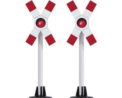 BUSCH Syst&egrave;me clignotant davertissement  5928 H0 mod&egrave;le fini 1 set